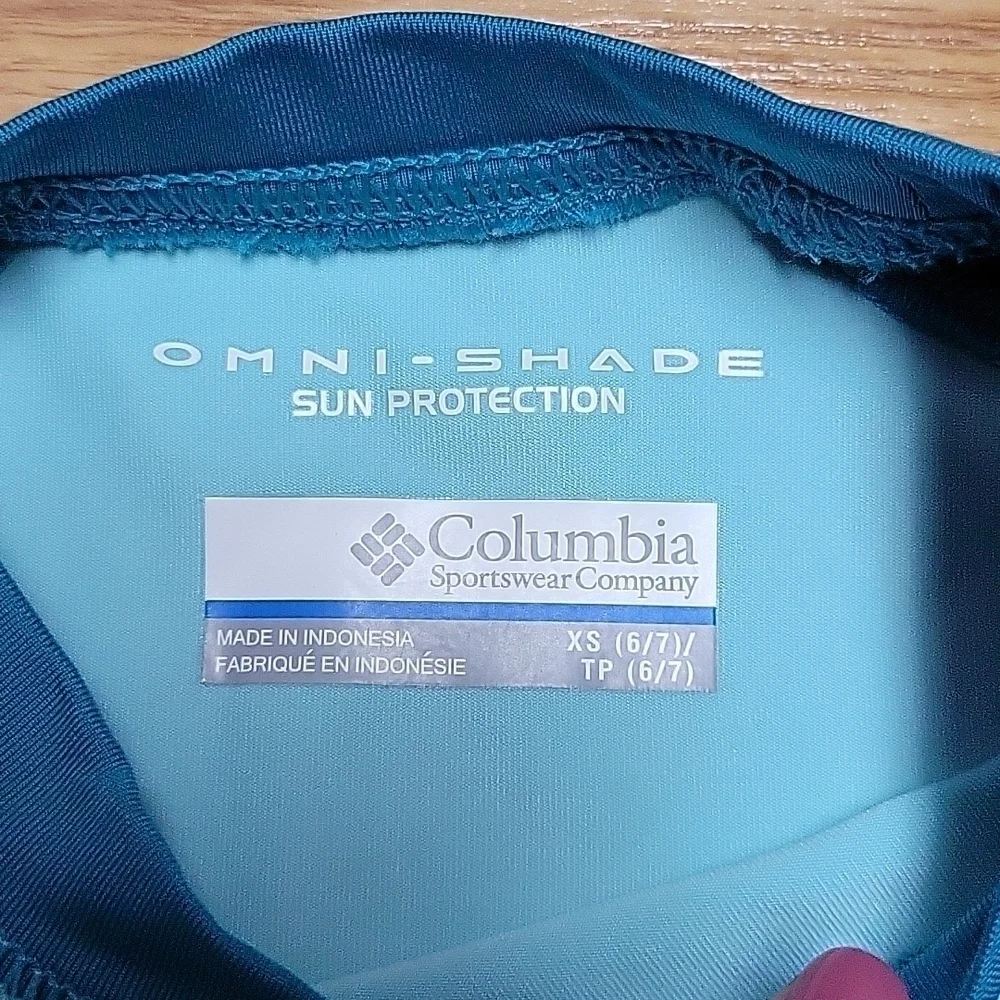 Columbia Kids' Sandy Shores Long Sleeve Sunguard size 6/7